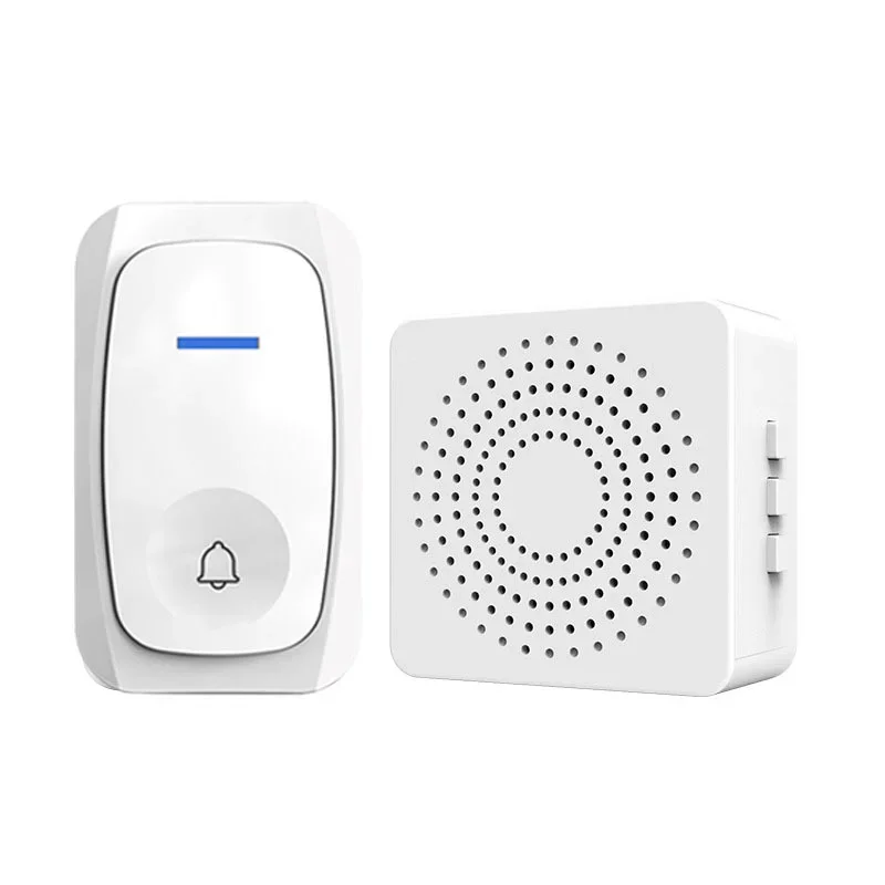 Wireless Smart Doorbell With Adjustable Volume Three-Level Alert System
