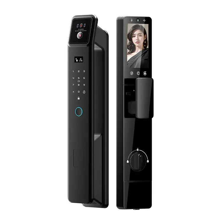 Palmprint Vein 3D Face Recognition Smart Locks for Door Wifi Electronic Biometric Fingerprint Password Digital Door Locks