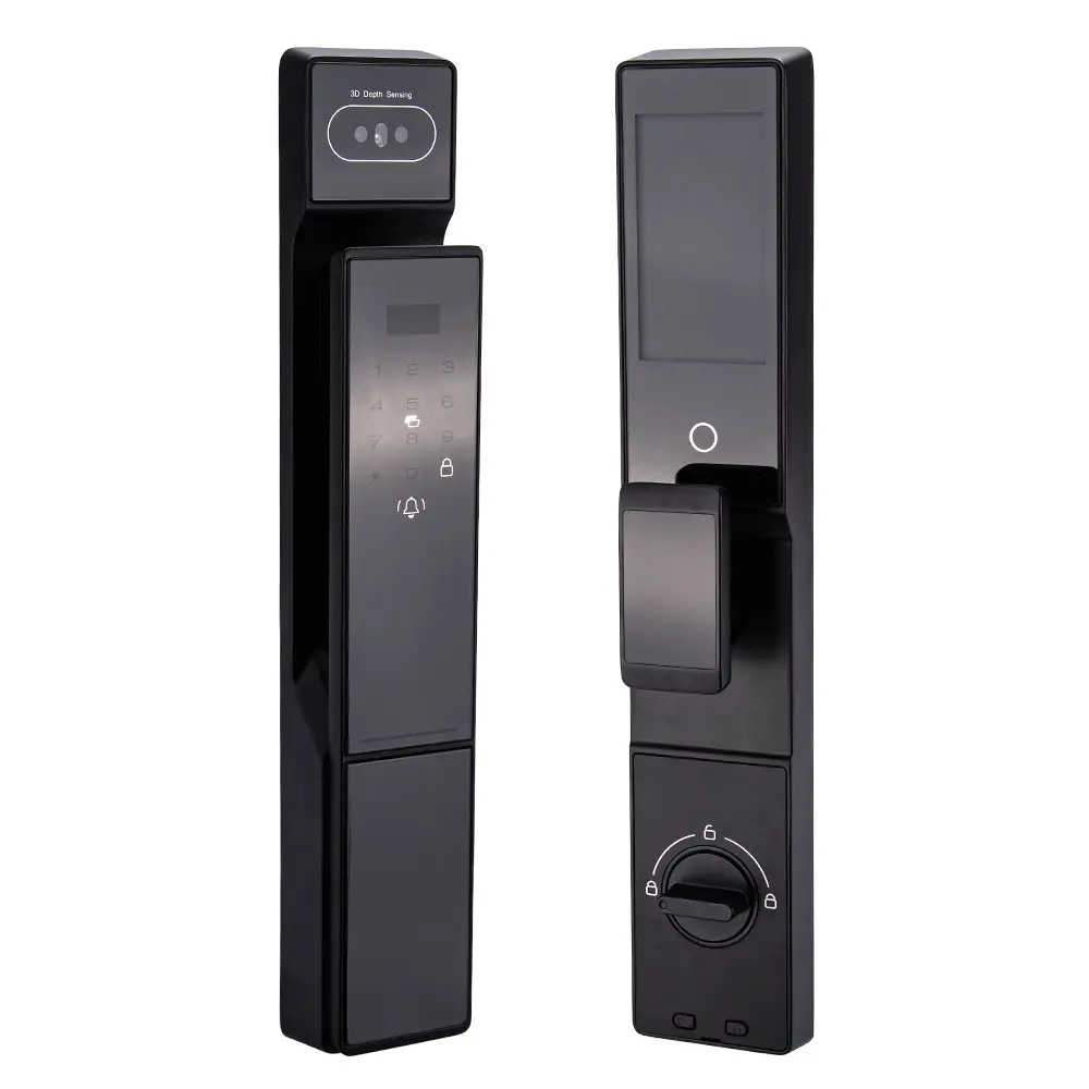 3D Face Recognition Smart Door Lock Fingerprint & ...