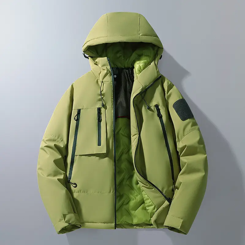 Graphene Heating Warm Parka Cotton Waterproof Outd...