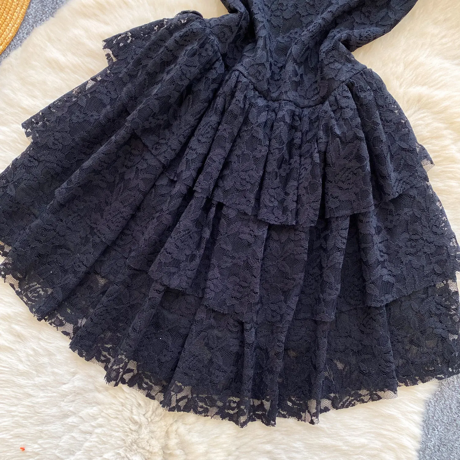 Women's Floral Lace Elegant Dress