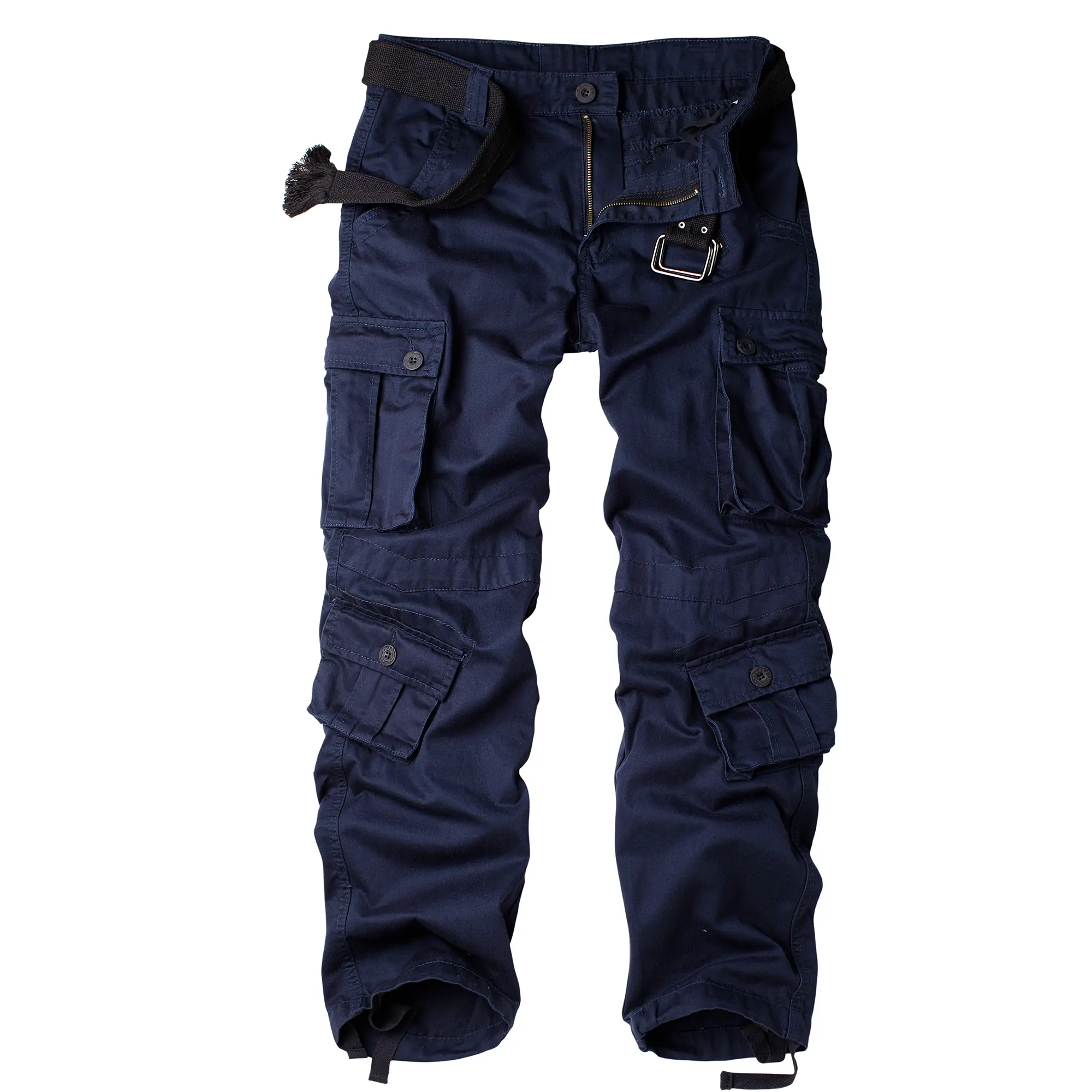 Men's Work Cargo Pants with 8 Pockets Casual Hiking Trousers