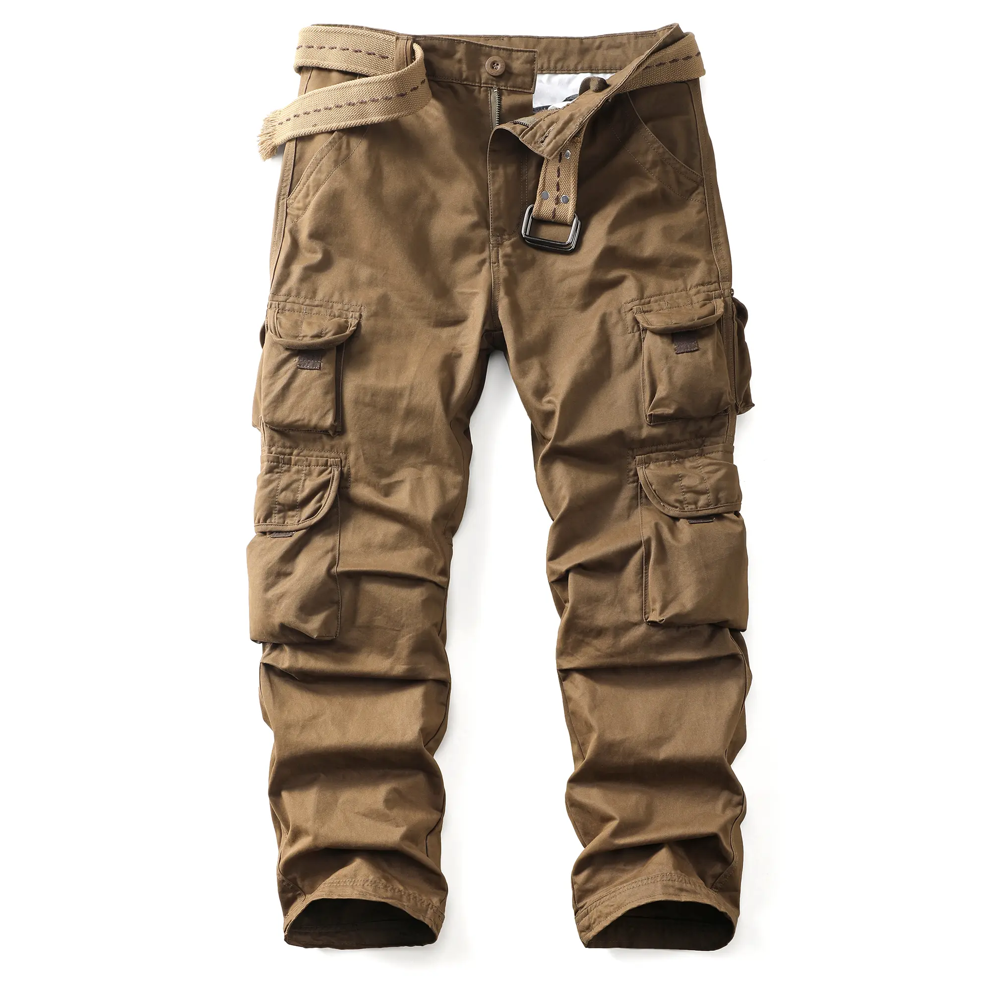 Cargo Pants Outdoor Multi-Pocket Ripstop Trousers ...