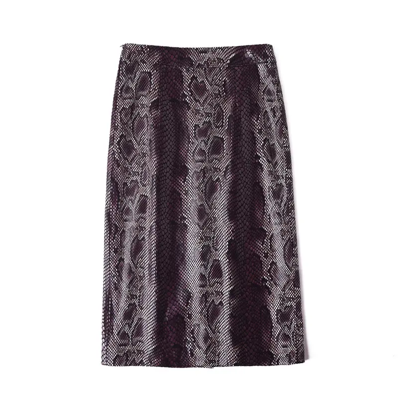Genuine Leather Women Sheepskin Midi Clothing