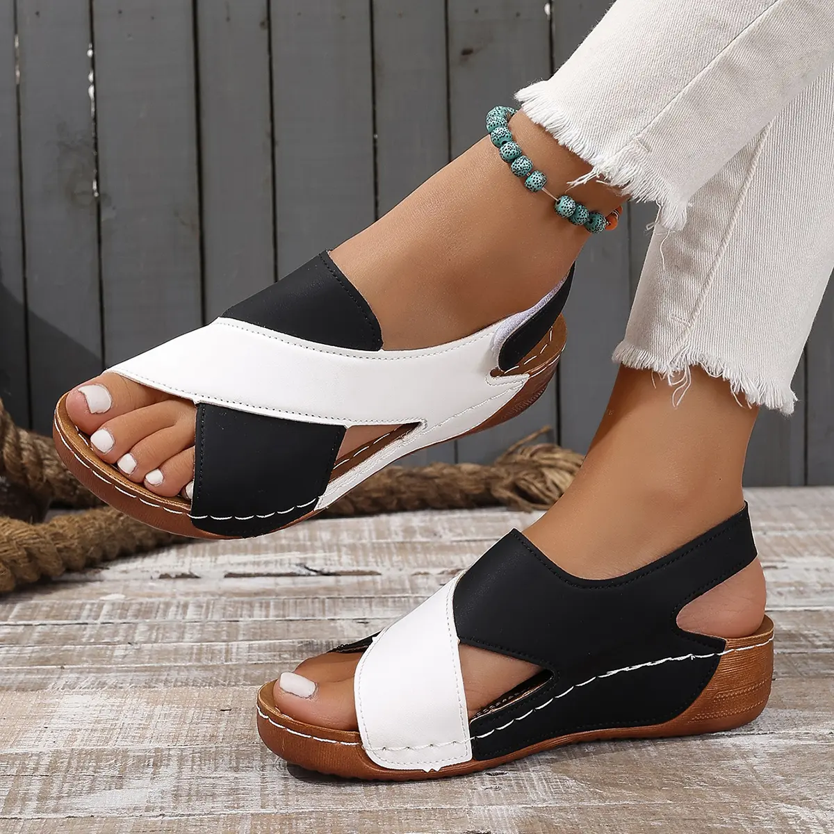 Women Sandals Casual Wedge Sandals Footwear Women ...