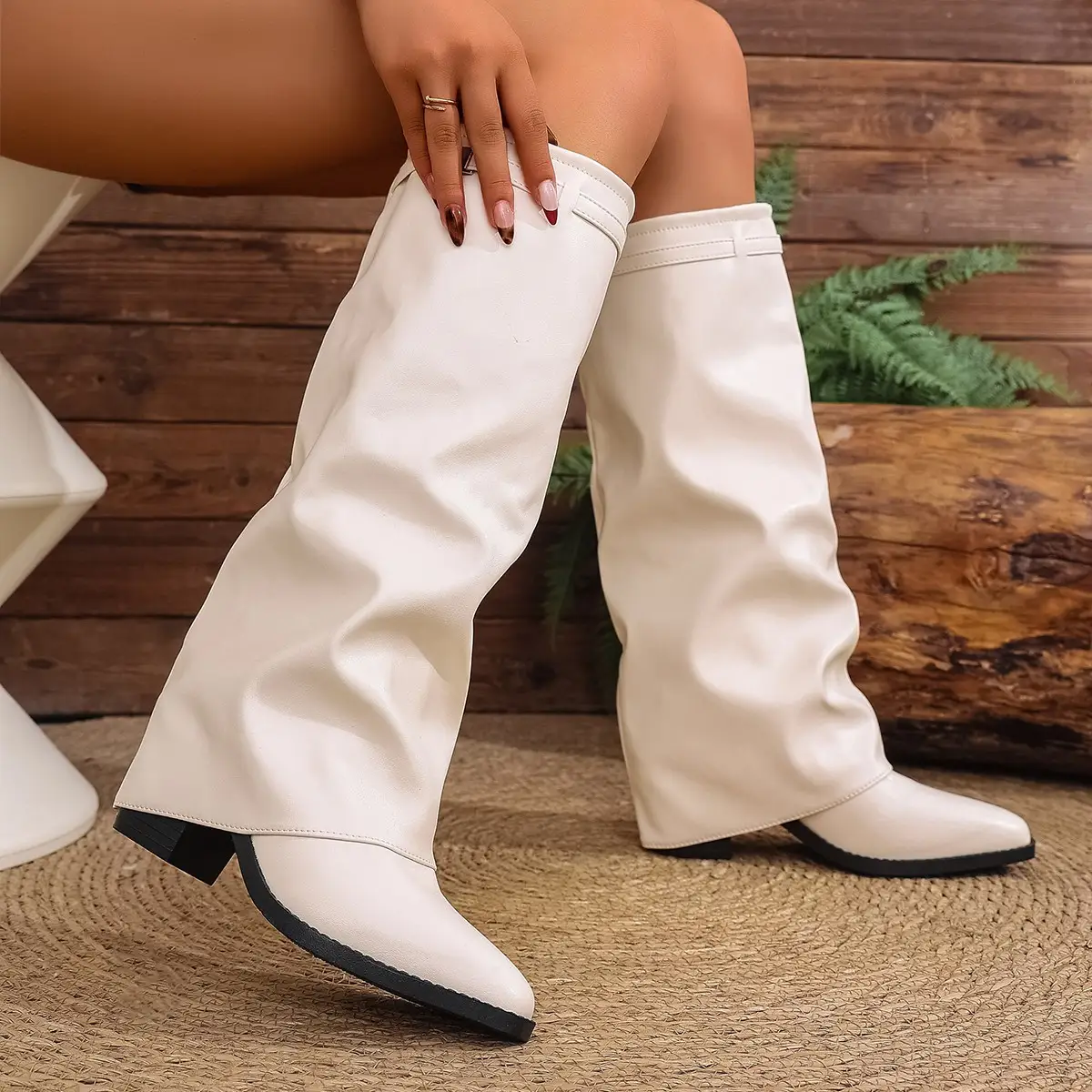 White 