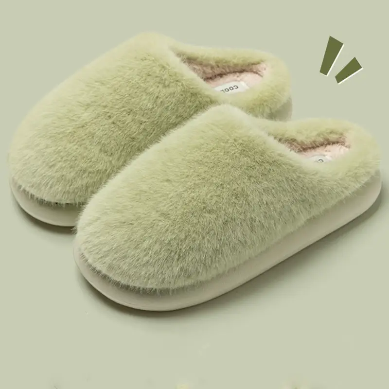 Women's Cozy Non-Slip Cotton Slide Slippers