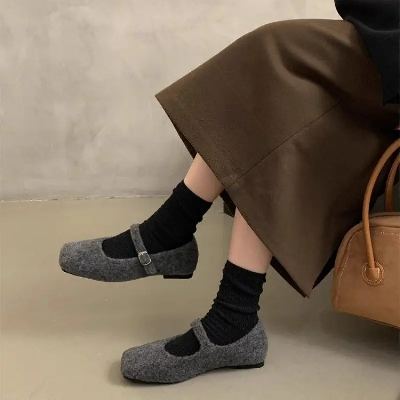 Women's Square-Toe Soft Comfortable And Versatile Flats