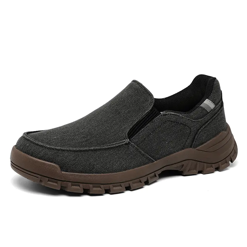 Men's Comfortable Slip-On Canvas Flats Casual Leis...