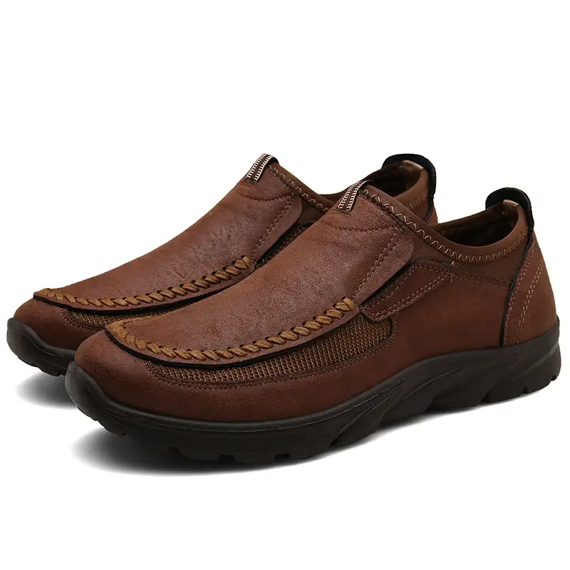 Breathable Men’s Loafers Sneakers Comfortable Flat Leisure Shoes