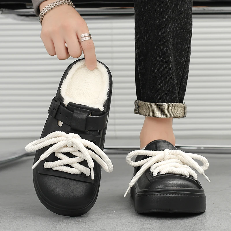 Cotton Slippers Casual Versatile Cotton Slippers for Men