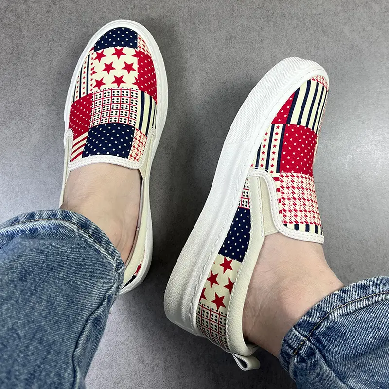 Slip On Punk Style Loafers Trendy Street Sneakers Soft Sole Casual Shoes