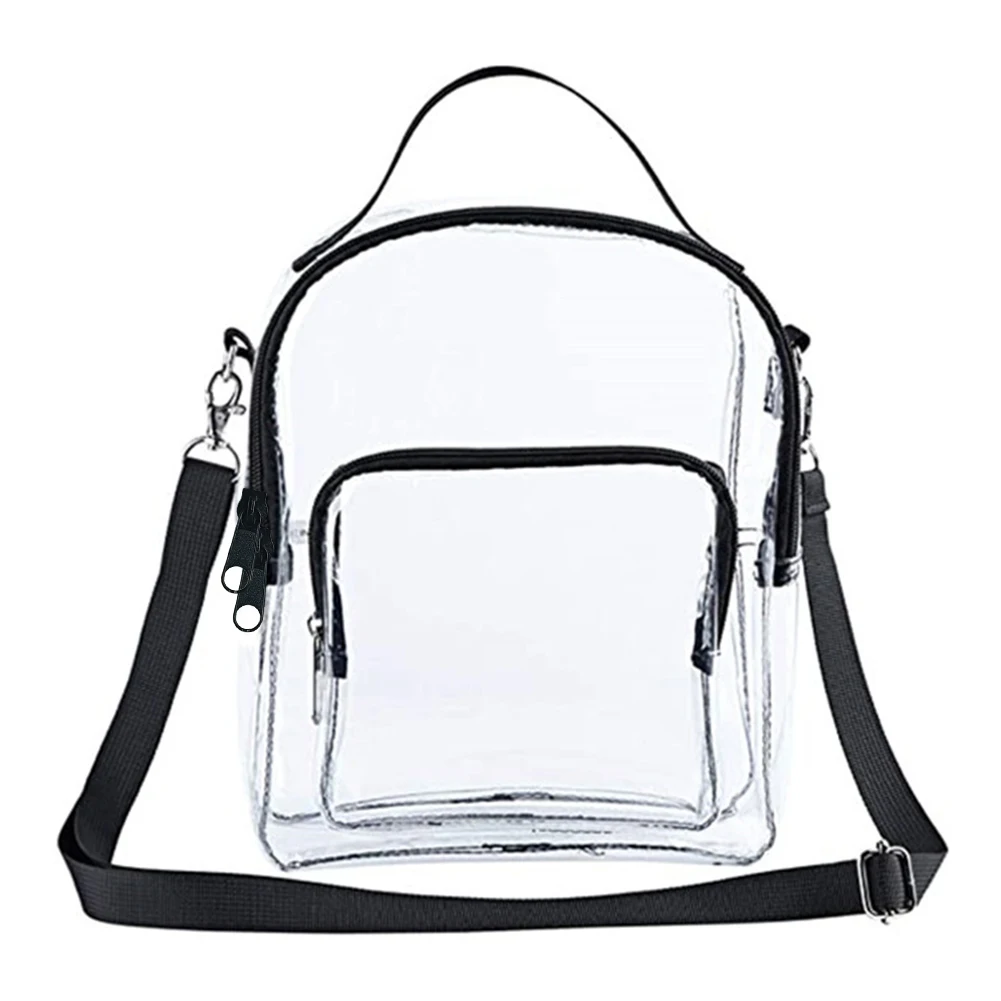 Women Bag PVC Clear Single Shoulder Purses Stylish Women Clear Bag For Ladies Outdoor Shopping