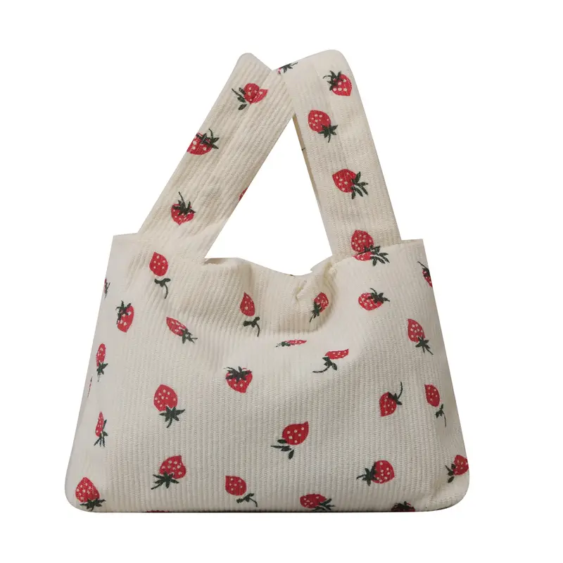 Strawberry Pattern Wrist Bags High Quality Fashion