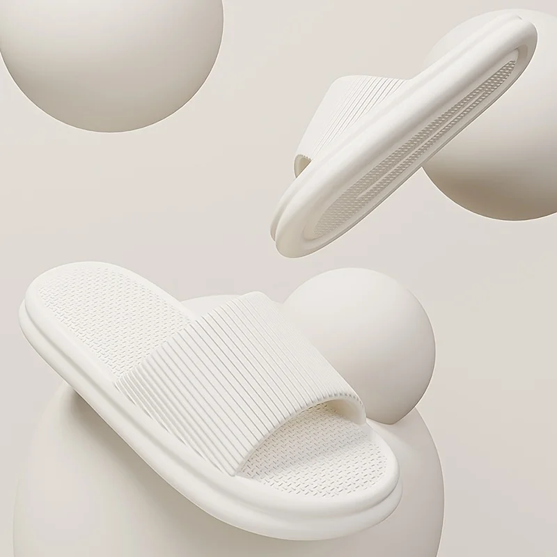 Silent Slippers Indoor Home Bathroom Anti-Slip Soft