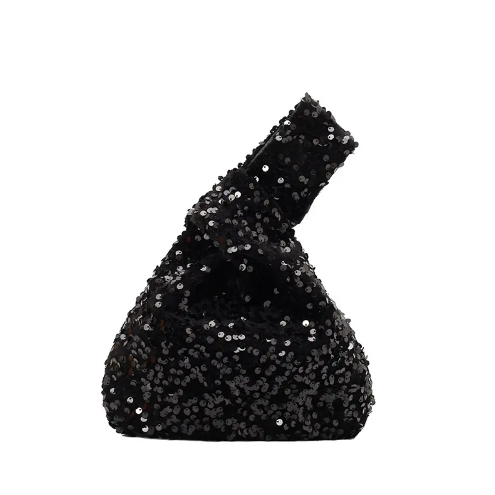 Simple Paillette Giltter Blingbling Sequin Evening Bag Fashion Sweet Wrist Bag