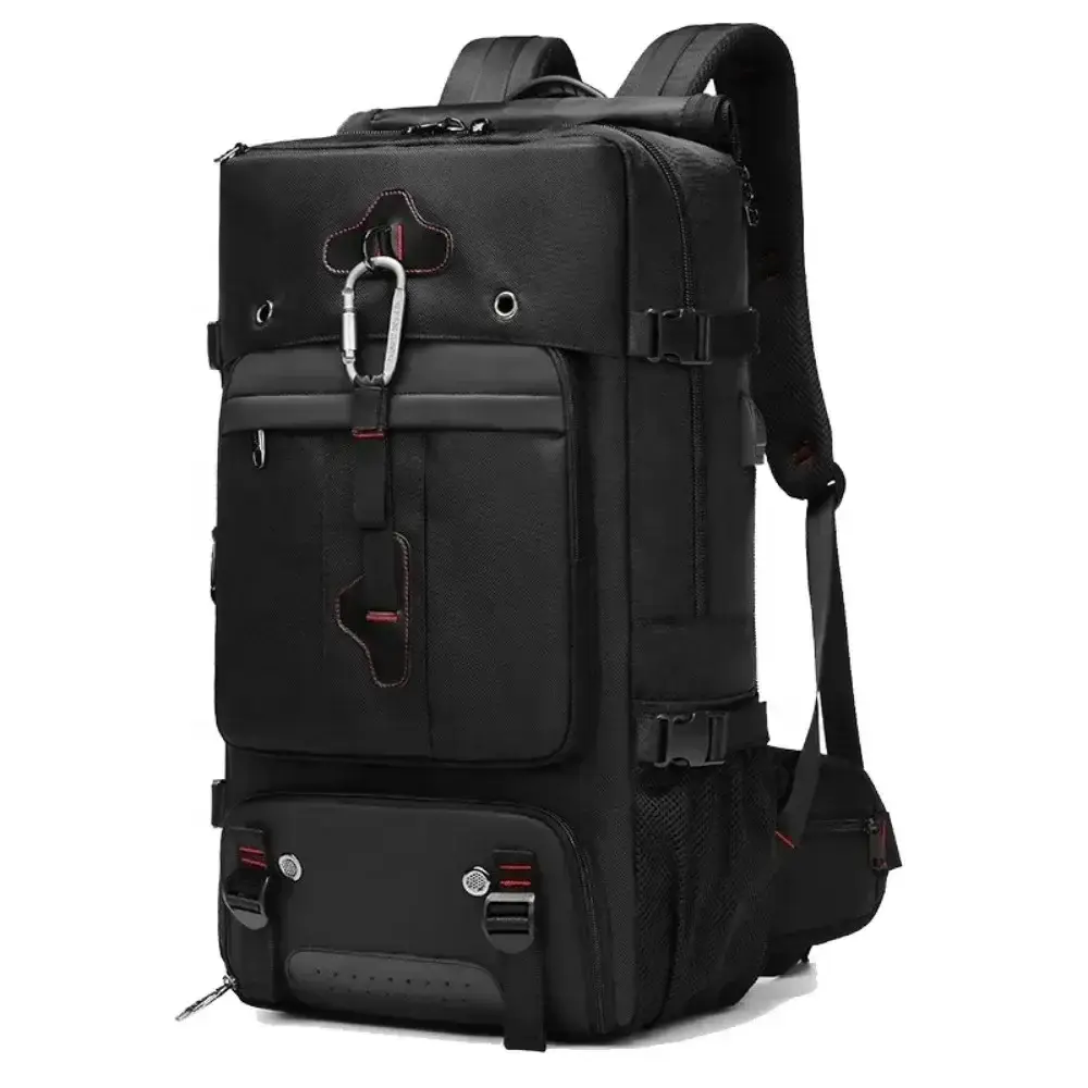 Men Travel Backpack Laptop Business Dual Use Backpack Expandable USB Port Bag Large Capacity Waterproof Backpack