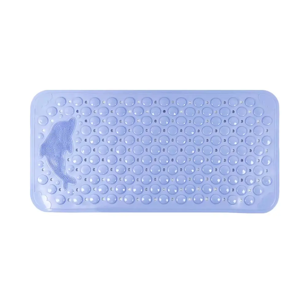 Dolphin Rectangular Non-Slip Mat PVC Anti-skip Bath Mats For Bathroom Massage Bathtub Mat Safe Rugs