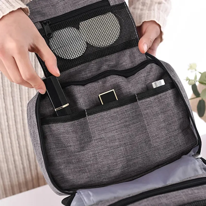 Multi Functional Toiletry Bag Cosmetic Bags Travel Hanging Wash Bag Handbag