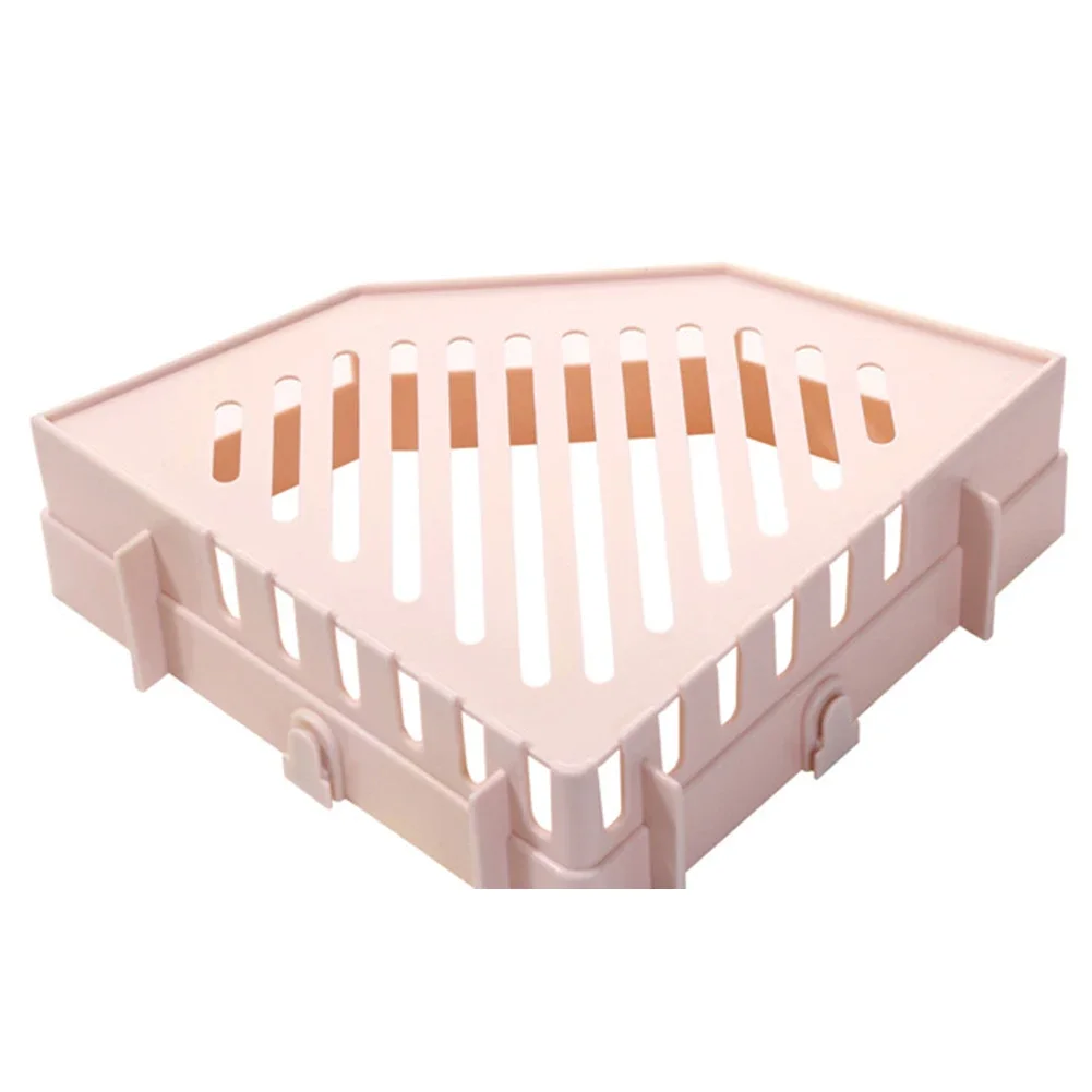 Plastic Triangle Bathroom Shelf Organizer Storage ...