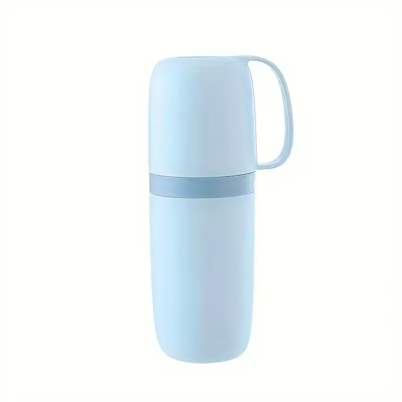 Portable Travel Toothbrush Holder with Cup Compact Case for Toothbrush & Toothpaste