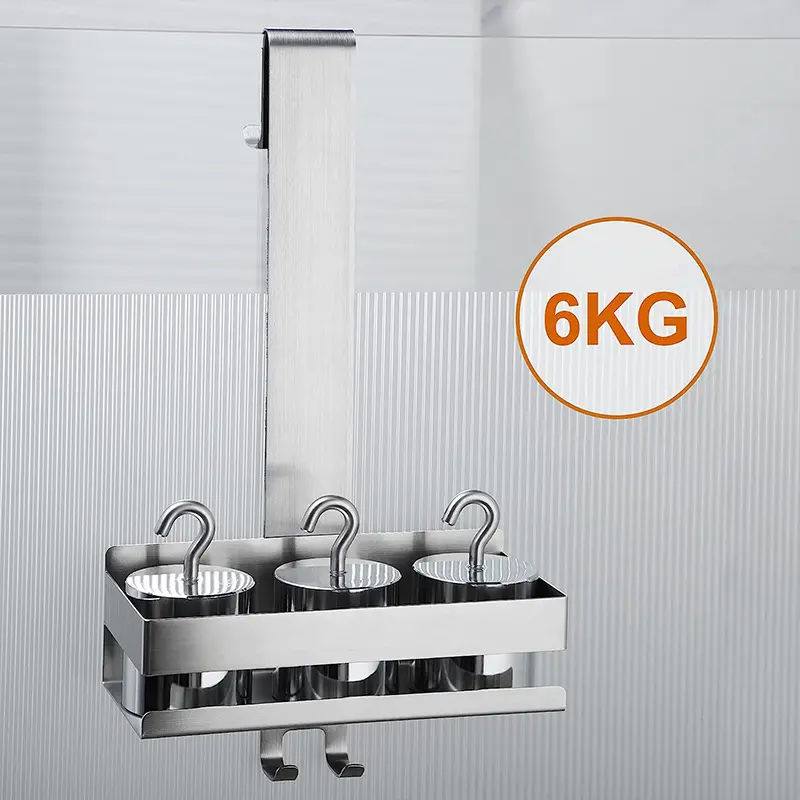 Portable Bathroom Shelf That Requires No Drilling