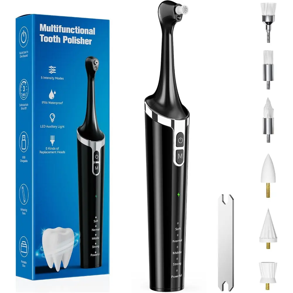 Teeth Whitening Polisher Electric Dental Scaler US...