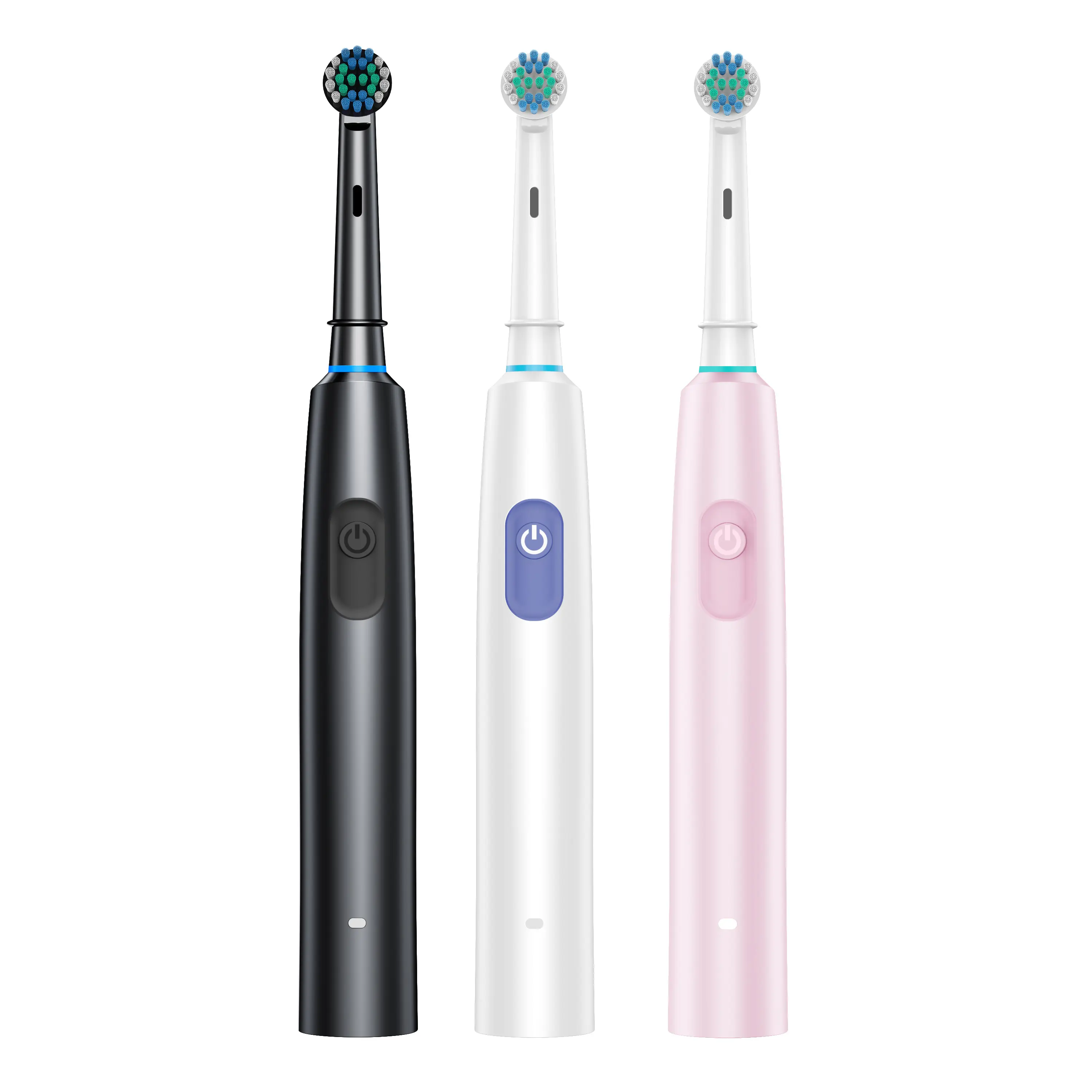 Rotating electric toothbrush Adult Timer Brush 6 Mode USB Charger Rechargeable Toothbrushes Replacement Heads Set