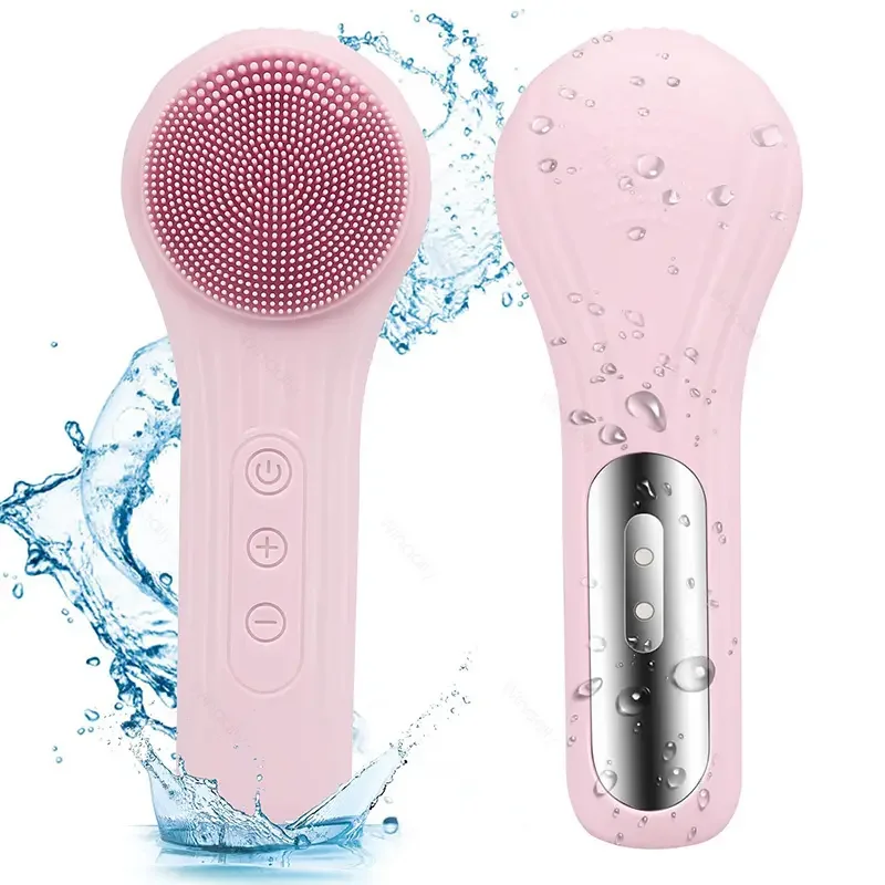 Ultrasonic Vibration Cleanser Silicone Face Washer...