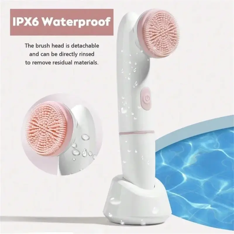 Electric Facial Cleaning Brush Facial Exfoliator S...