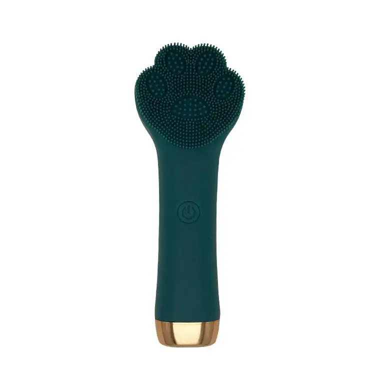 USB Rechargeable Blackhead Remover Pore Clean Electric Facial Silicone Cleansing Brush