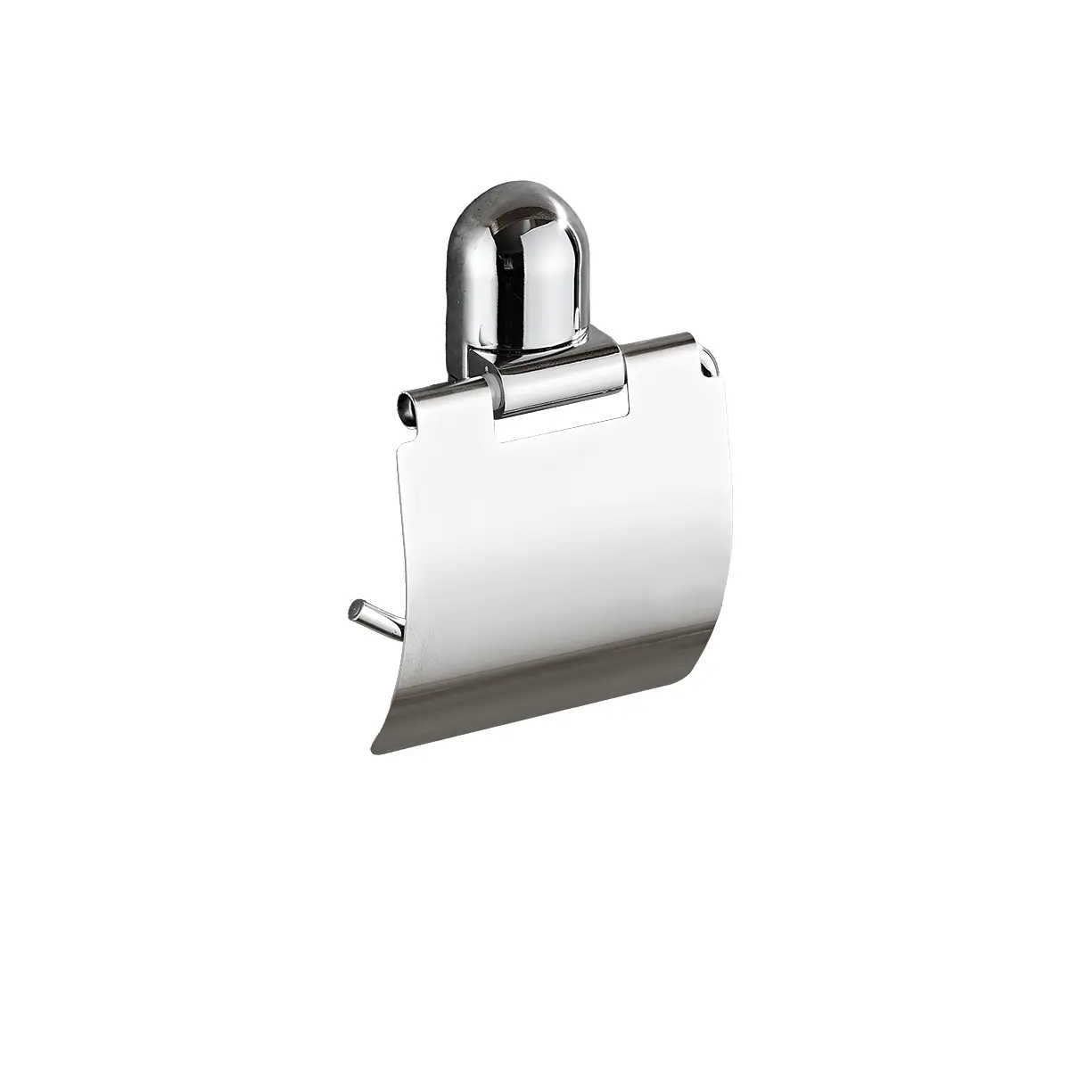 Tissue Holder with Cover - Wall-Mounted Toilet Paper Holder