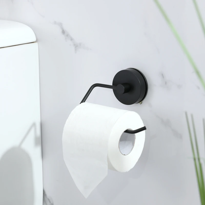 Paper Towel Holder Toilet Roll Paper Holder No Hole Non-punching
