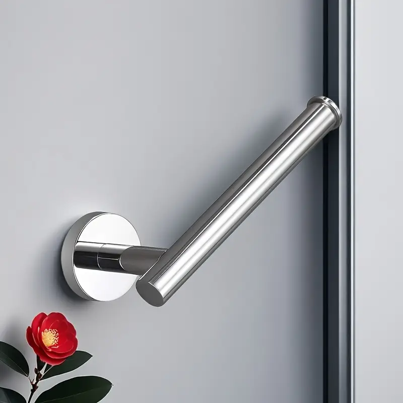 Toilet Roll Paper Holder Organizer Wall Mount Storage Stand Kitchen Bathroom Accessories Tissue Towel