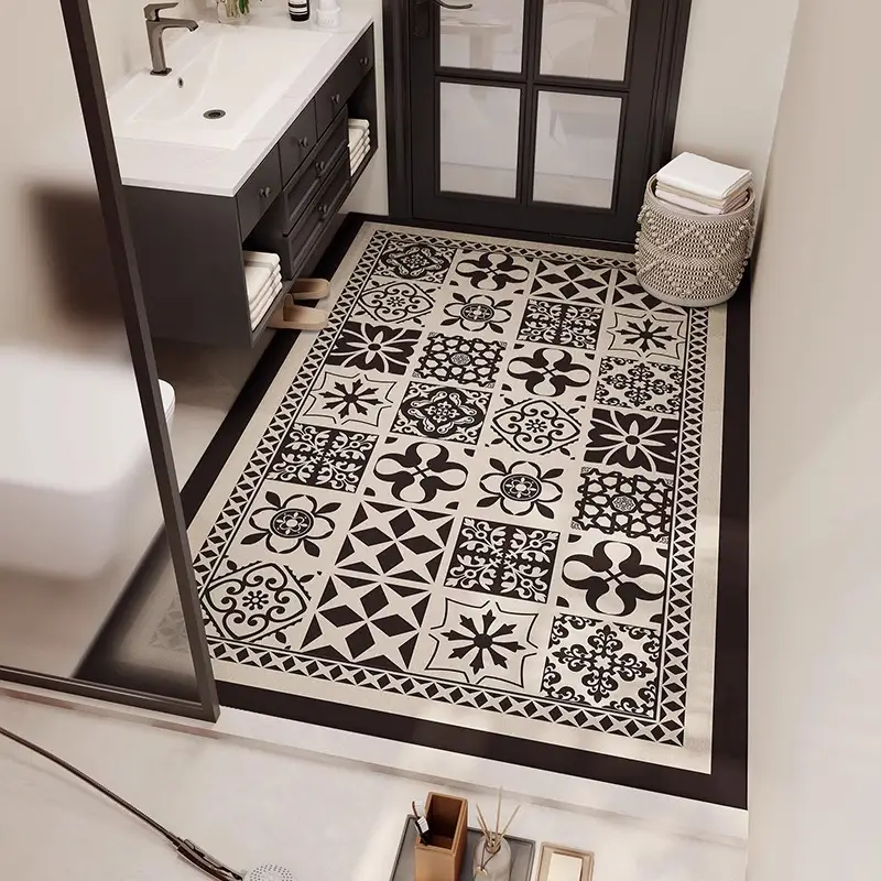 Bath Mat Diatomite Water Absorption Anti-Slip Wash Basin Mat