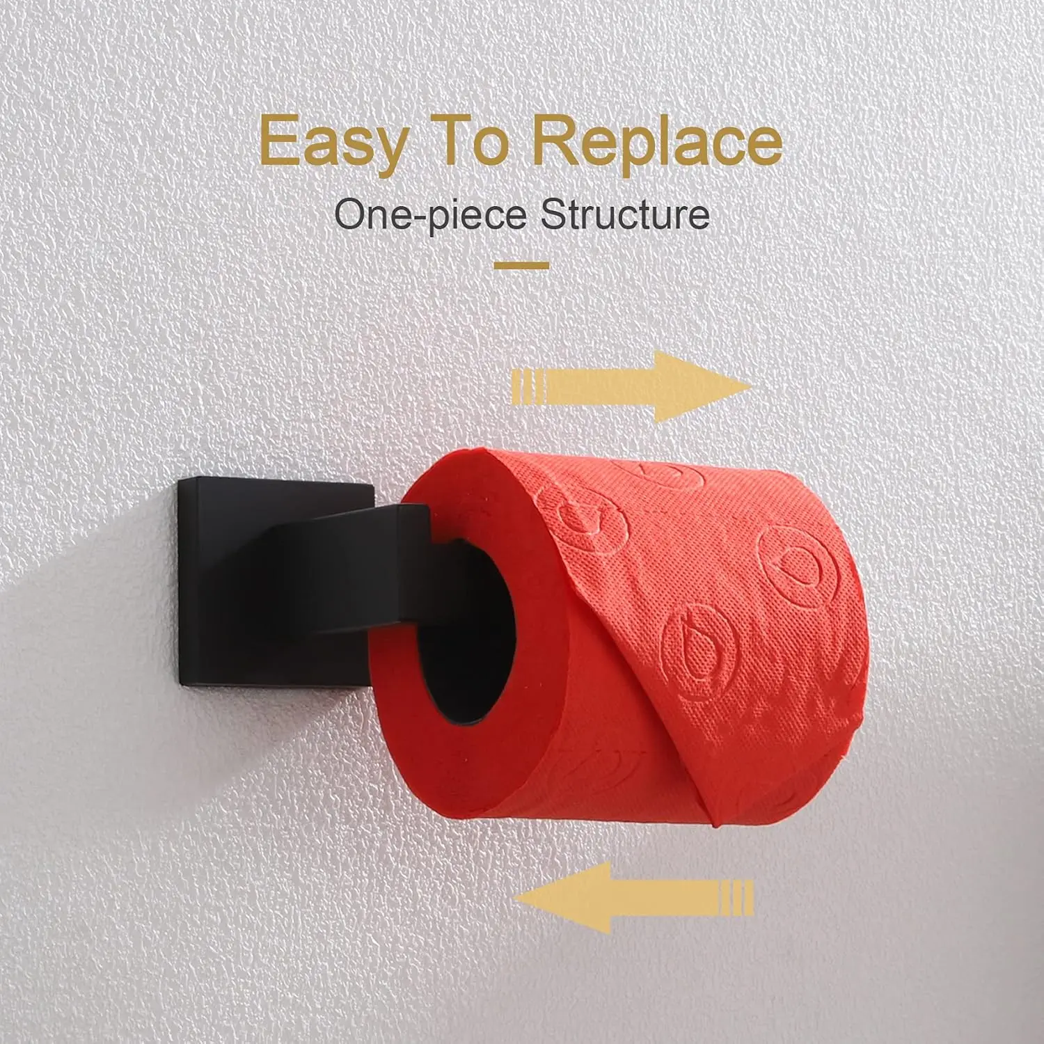 Bathroom Toilet Paper Holder Wall-Mounted Tissue Paper Rack