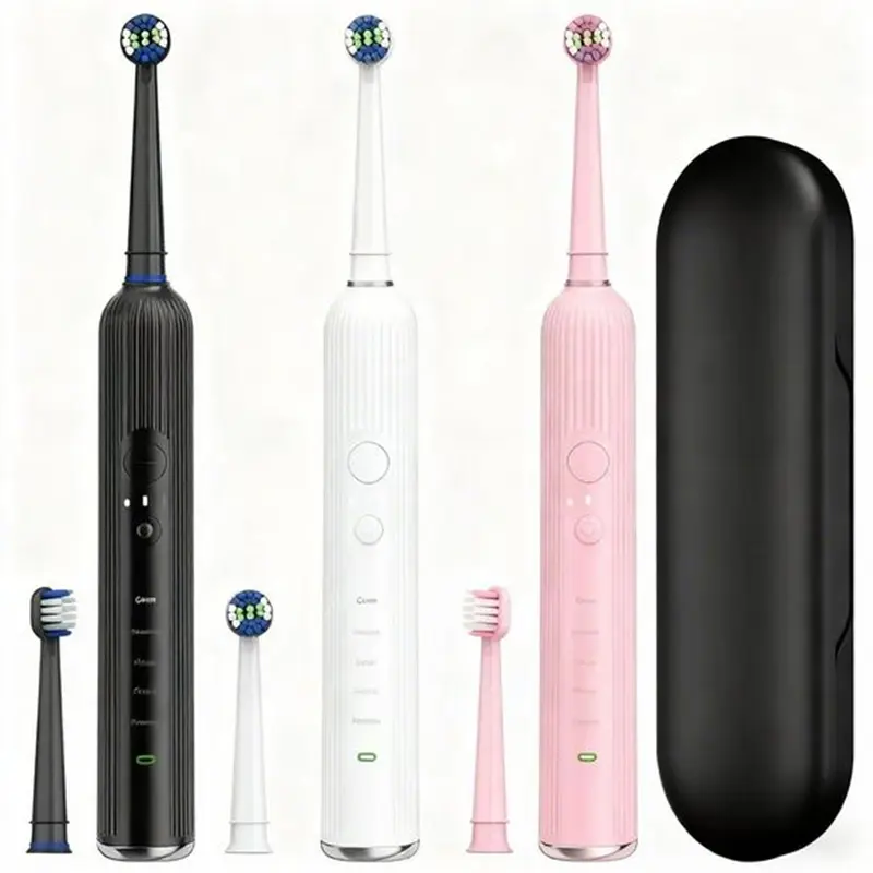 Electric Rotating Toothbrush Deep Clean Whitening Teeth for Adult Ultrasonic Toothbrush