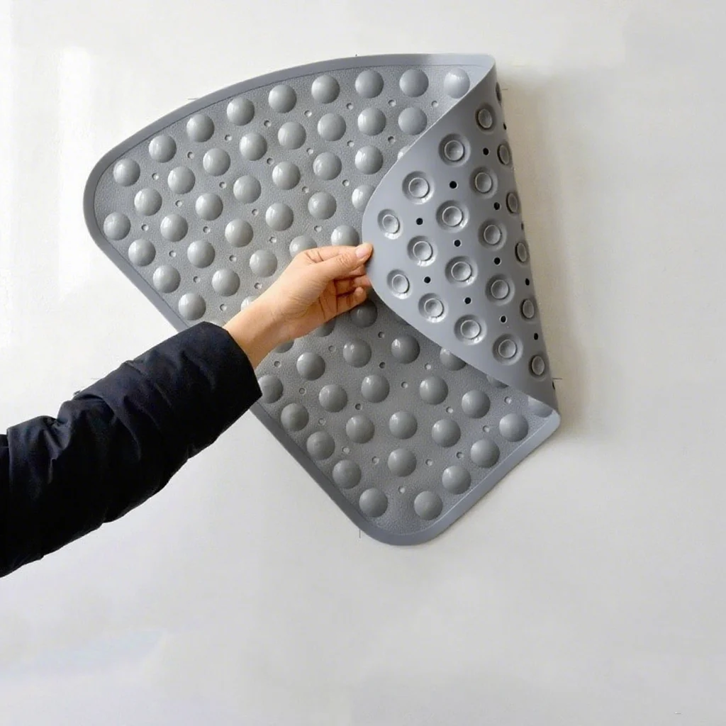 Non-slip Shower Mat For Bathroom Safe PVC Bath Mat Bathtub Rug Bathroom