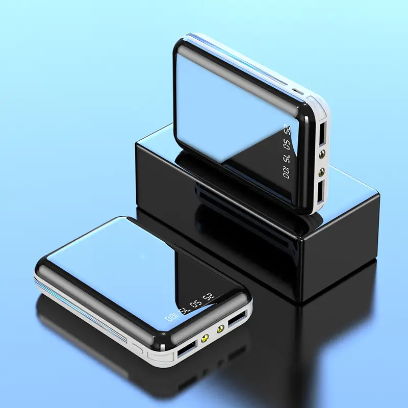 Portable Power Bank Digital Display 2A Fast Charging Powerbank