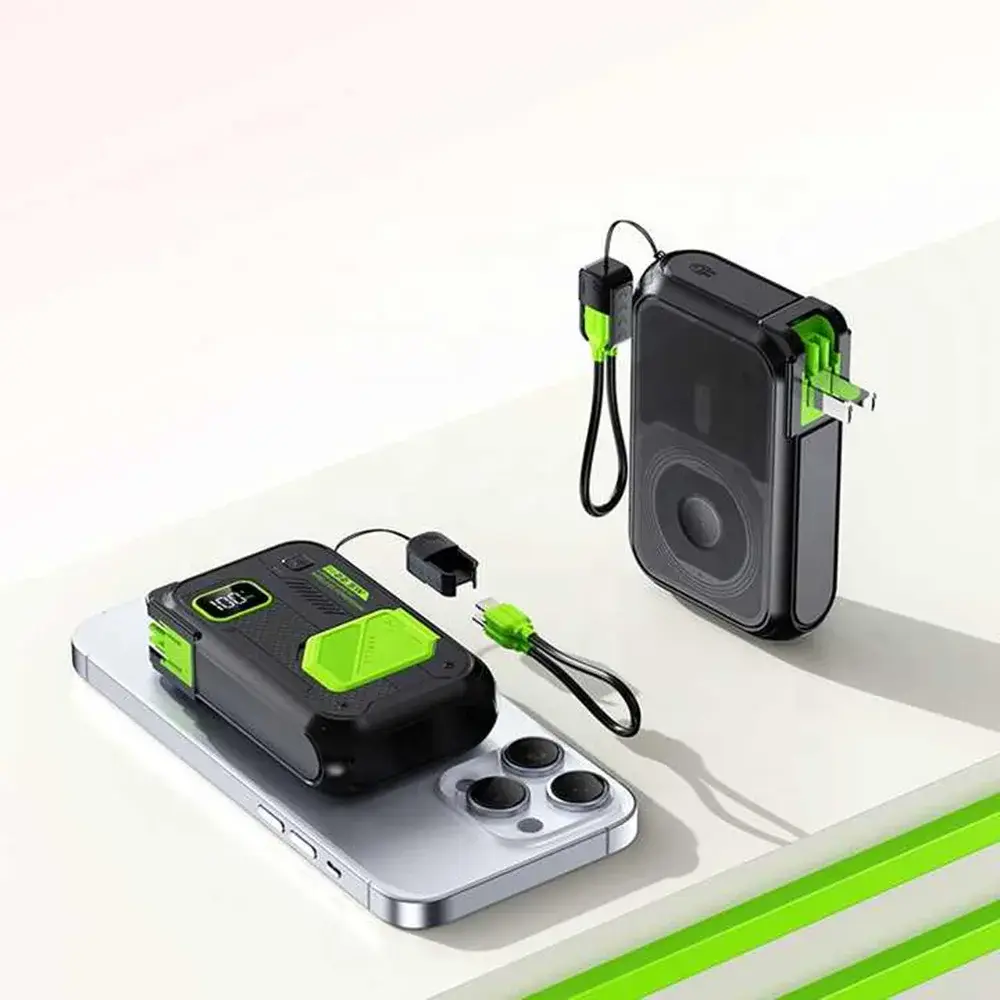 3 in 1 Energy Storage Charger Portable Wireless Po...