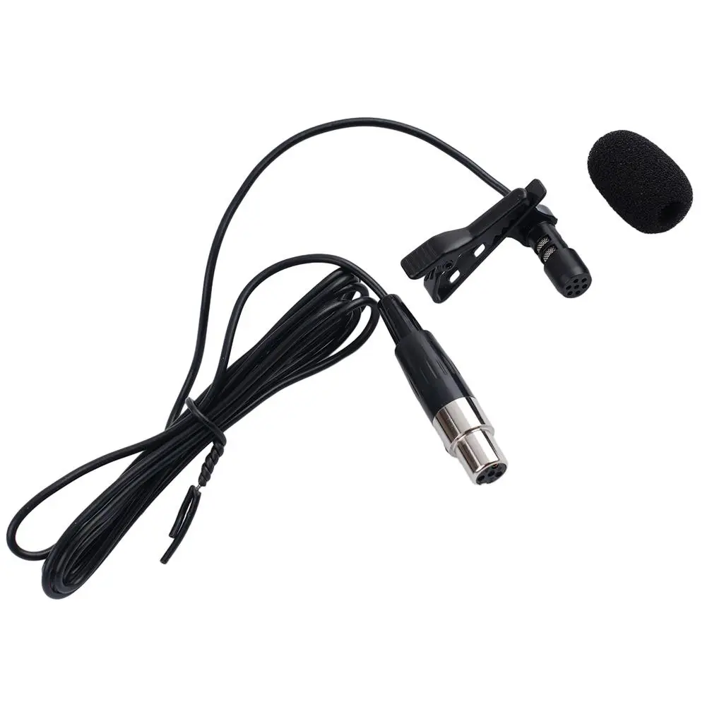 Microphone Detachable Tie-clip Clip-On Wireless Microphones System