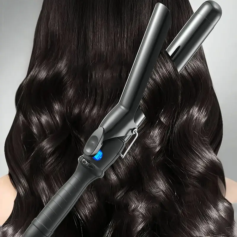 Professional Hair Curling Iron With LCD Screen And Temperature Adjustment