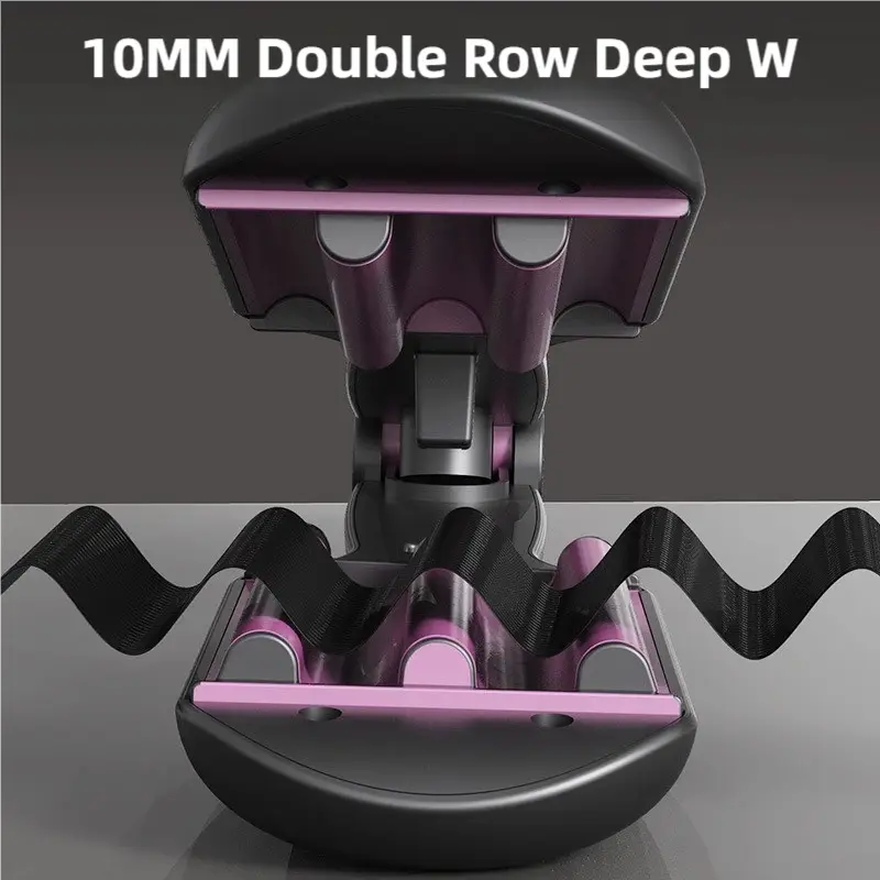 V-Shaped French Curling Iron Heats Up Quickly