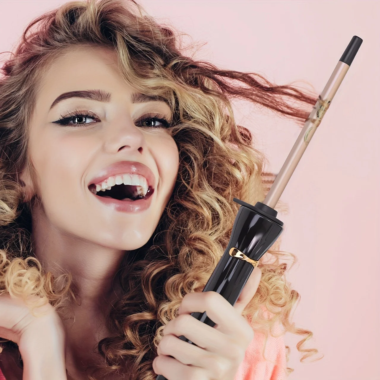 Air Bangs Curling Iron Wool Curling Iron