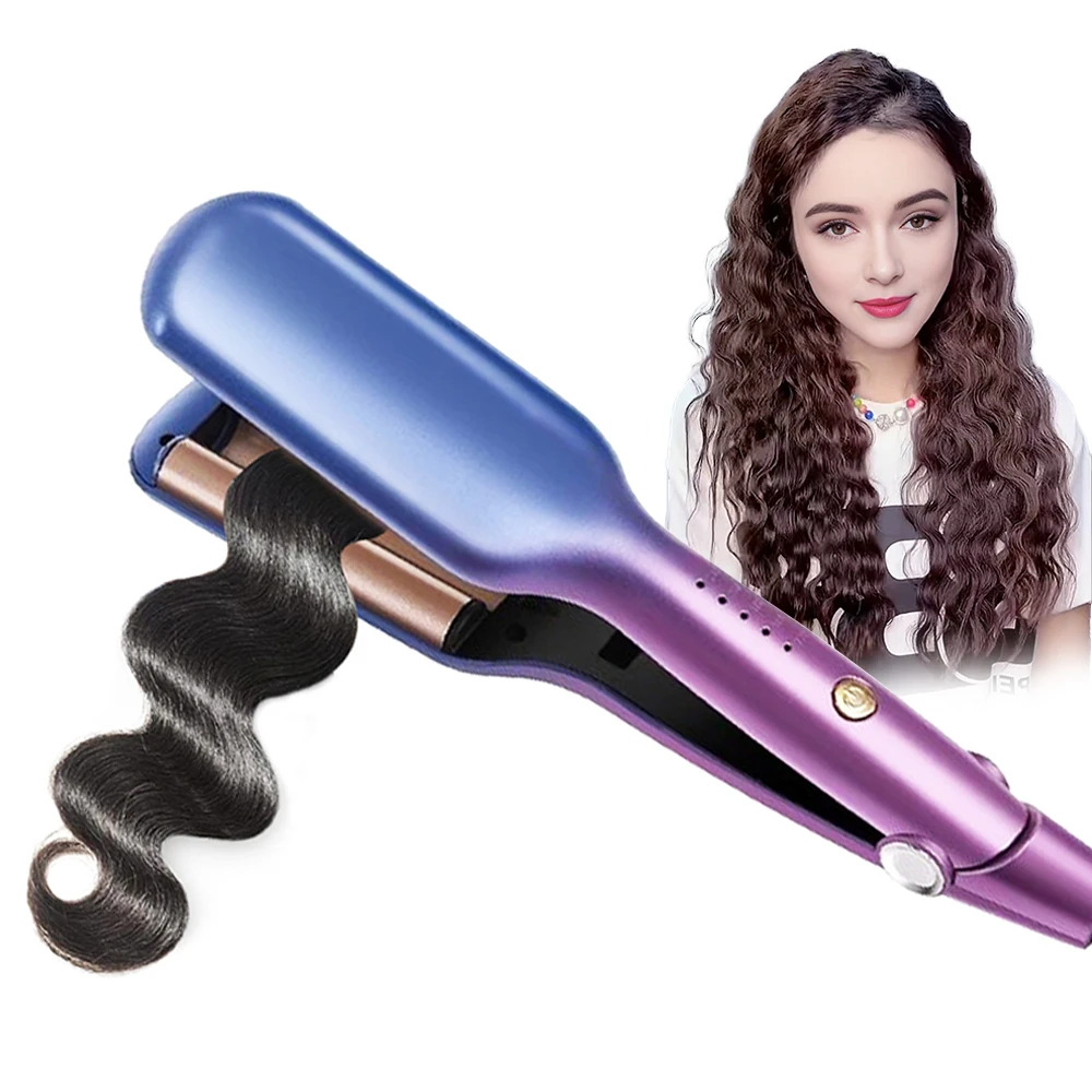 Creates Beach-Style Wavy Curls With 5 Adjustable T...