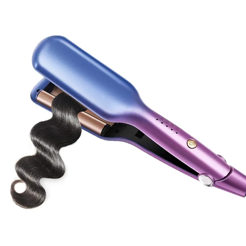Creates Beach-Style Wavy Curls With 5 Adjustable Temperature Settings