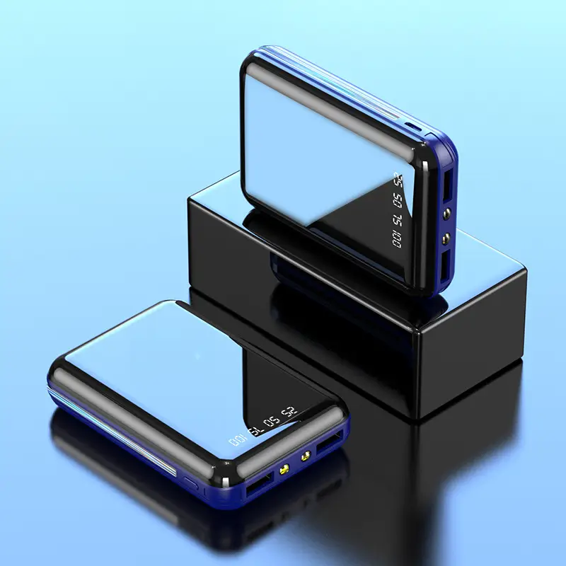 Portable Power Bank Digital Display 2A Fast Charging Powerbank