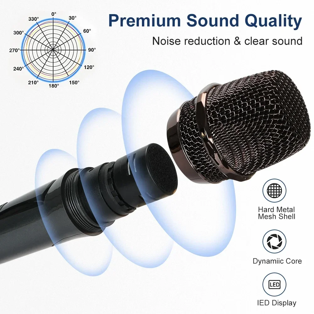 Handheld Microphone Rechargeable Microphone