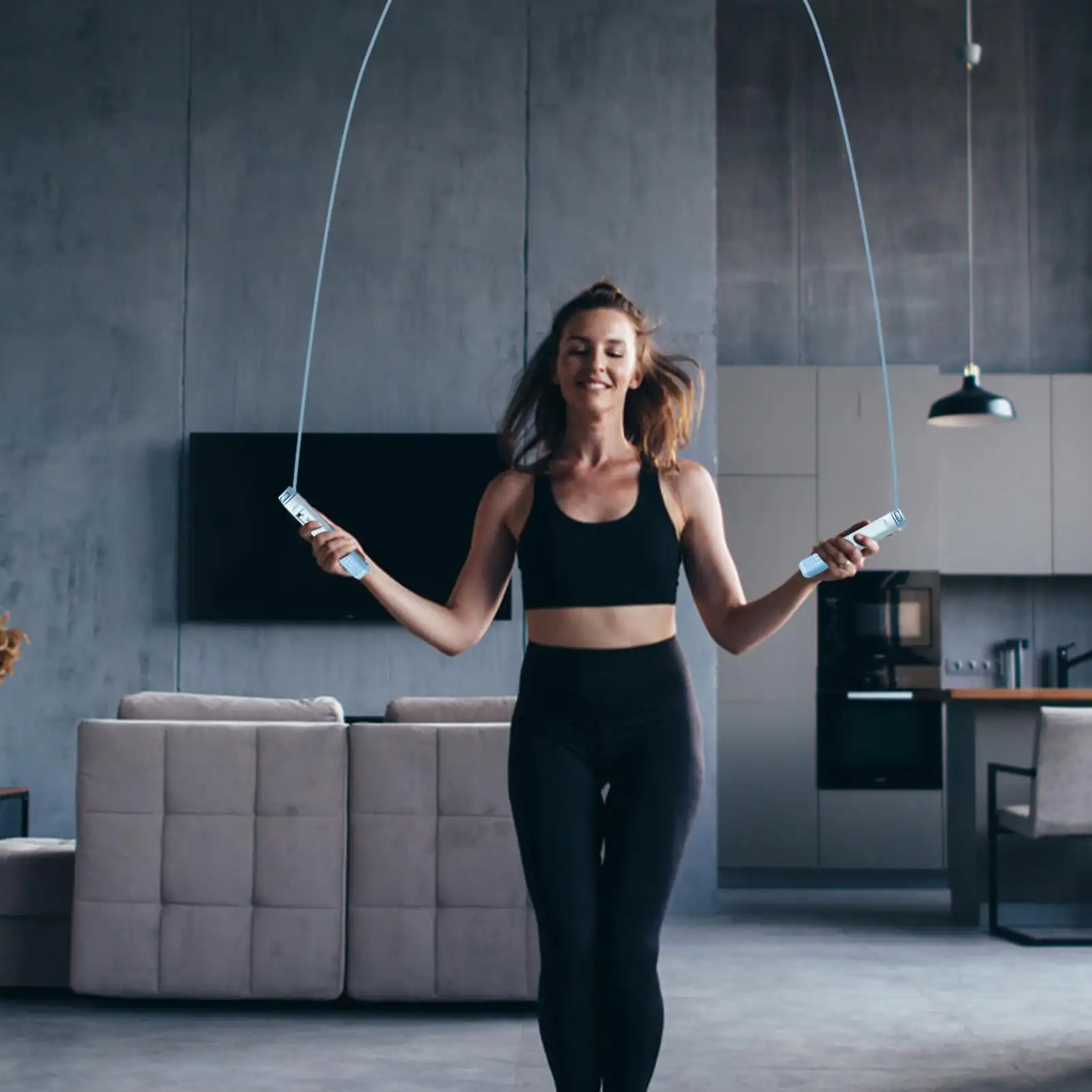 Jump Ropes For Fitness Smart Counter Tracking Skip...