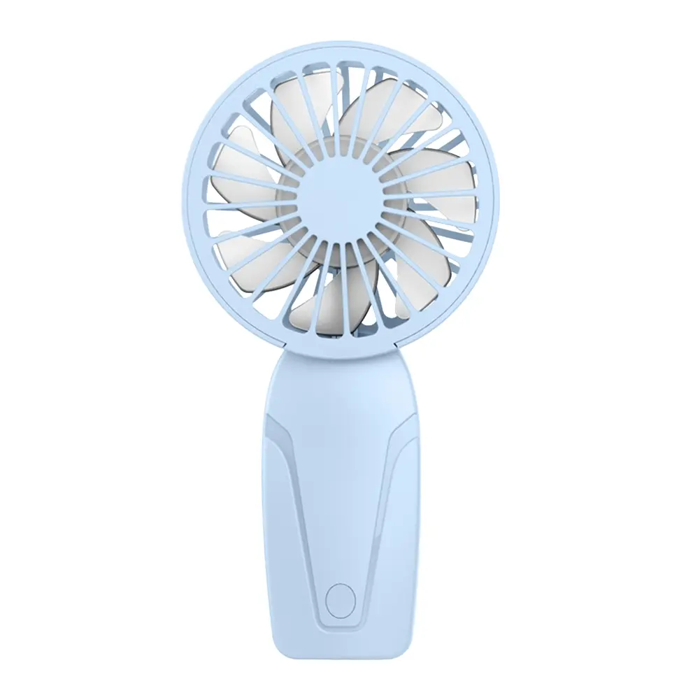 Portable Handheld Fan USB Rechargeable Personal Fan 3 Speeds Compact Cooling Fan